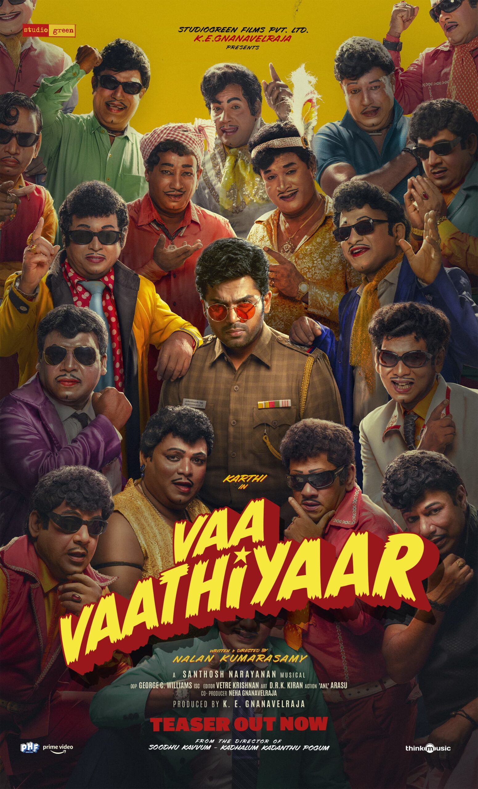 *கார்த்தி நடிக்கும் 'வா வாத்தியார்' படத்தின் டீஸர் வெளியீடு!*